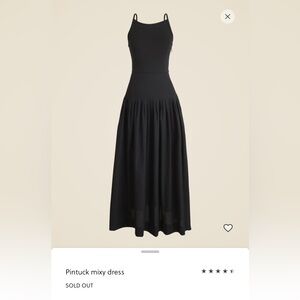 J Crew Elegant Black Sleeveless Dress